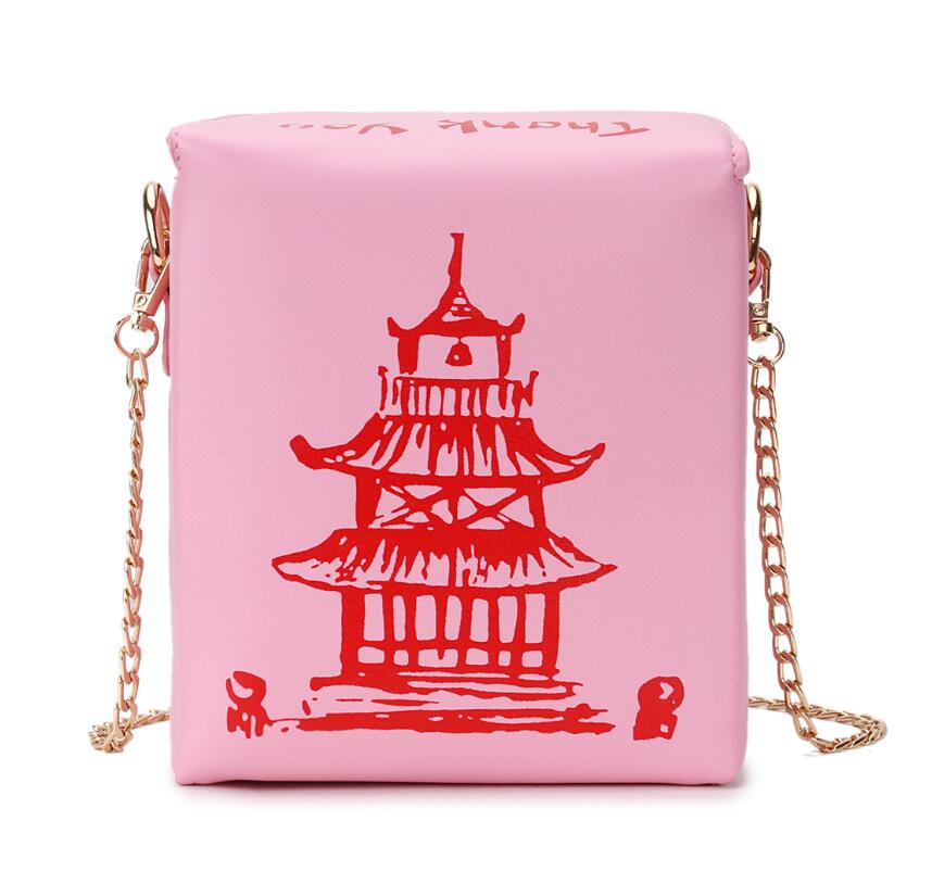 "Take me out" Chinese Takeout Box Purse - 20 colors