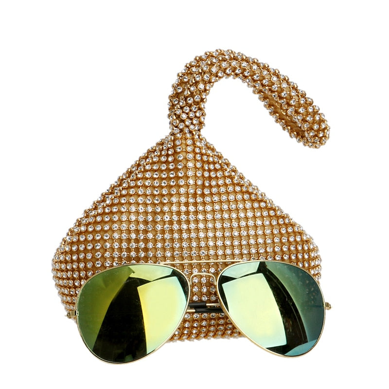 Soft Rhinestones Diamond Covered Bags