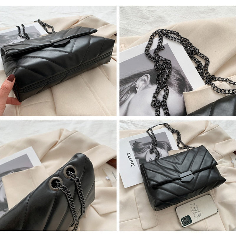 "Soft life" Leather bag