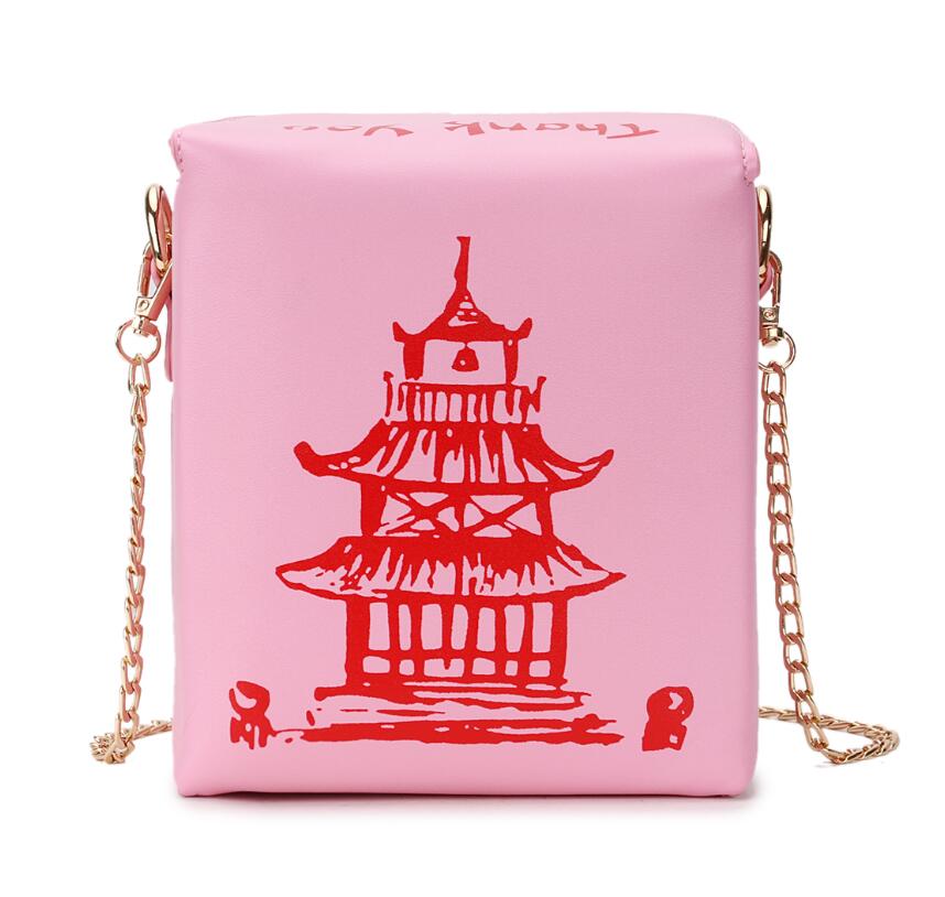 "Take me out" Chinese Takeout Box Purse - 20 colors