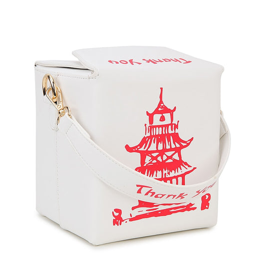 "Take me out" Chinese Takeout Box Purse - 20 colors