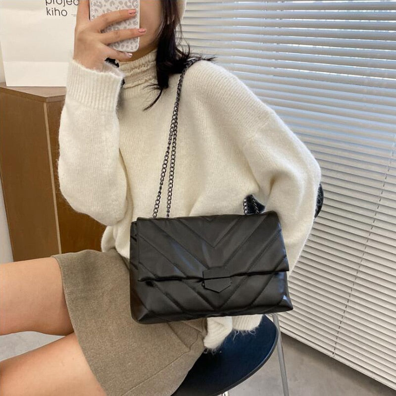 "Soft life" Leather bag