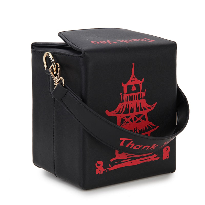 "Take me out" Chinese Takeout Box Purse - 20 colors