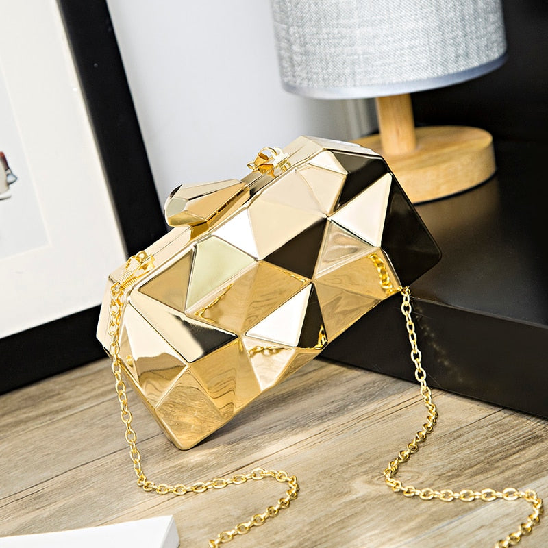 Geometric Clutch - 3 colors