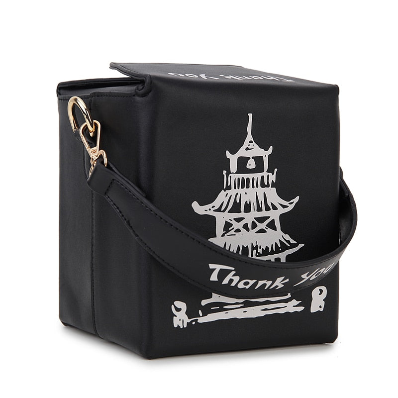 "Take me out" Chinese Takeout Box Purse - 20 colors