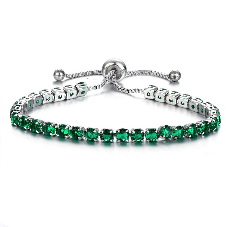 Iced Out Tennis Bracelets - Cubic Zirconia - 10 Colors