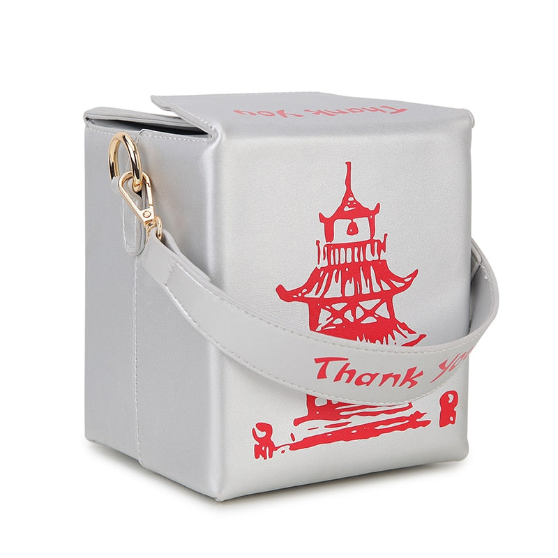 "Take me out" Chinese Takeout Box Purse - 20 colors